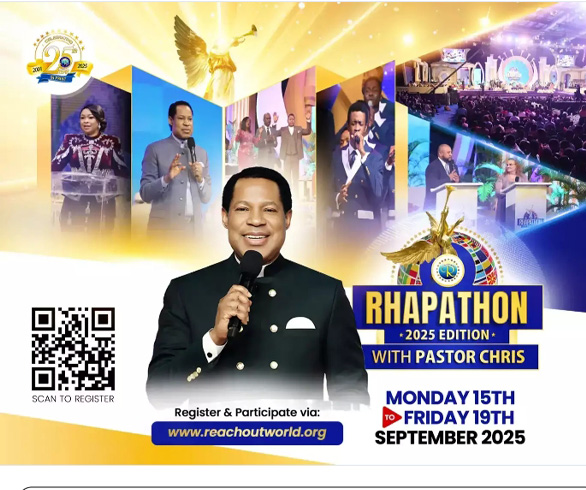 RHAPATHON WITH PASTOR CHRIS